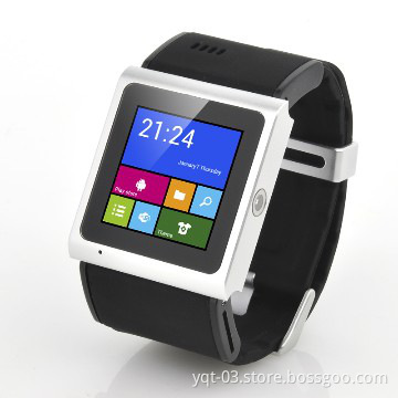 Special present capacitive touch screen smart watch phone for Dad